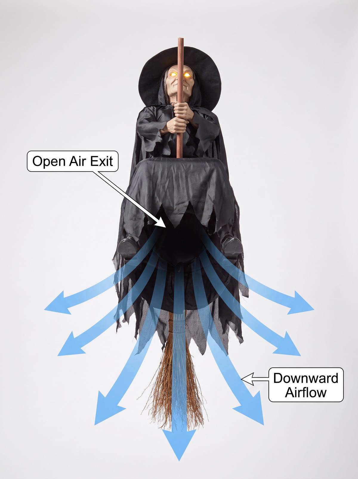 HauntLift™ Witch